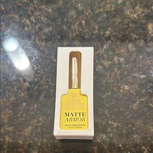 Two Guys Matte Armor Gel Top Coat 0.5 fl oz New Never Used